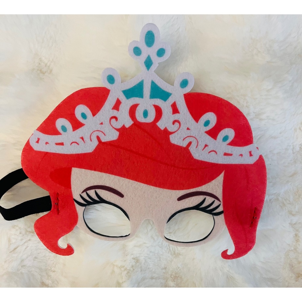 NEW Disney Princess Birthday Party‎ Masks Party Favors w/ Stickers Set of 12